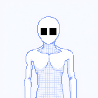 A minimalist figure with a wireframe body and blank features stands against a pale background, embodying the quote, What is a man without spirits? A corps.