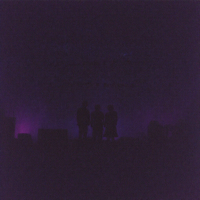 Three silhouetted figures stand against a dark purple backdrop, embodying the quote about life as a stage where we each play a distinct role.